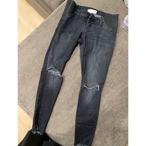 Denim Black Maternity Jeans